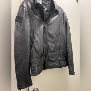 Men’s All Saints leather jacket